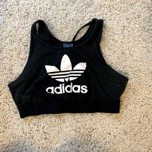 Adidas crop/sports bra